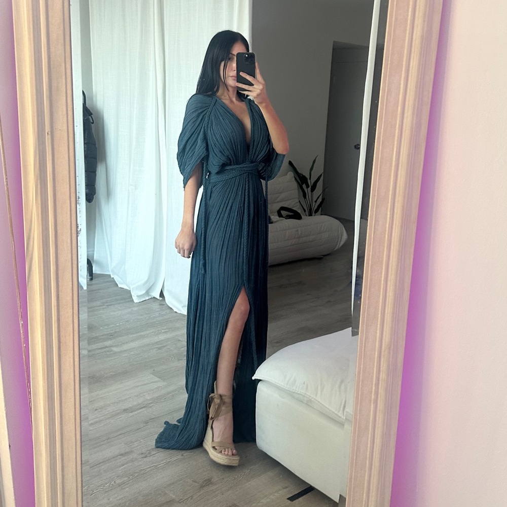 Kasia Kulenty, tulum style, beach coverup, elegant goddess dress, NEVER WORN